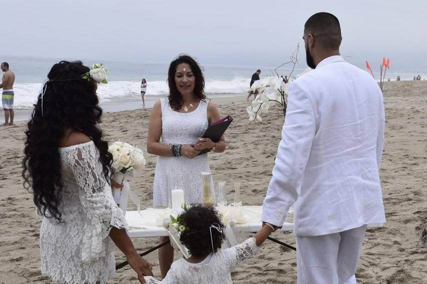 Beach wedding