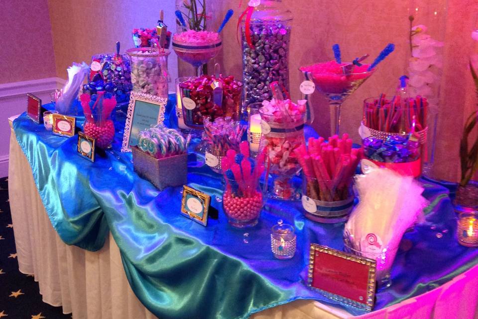 Wedding Favor Candy Station