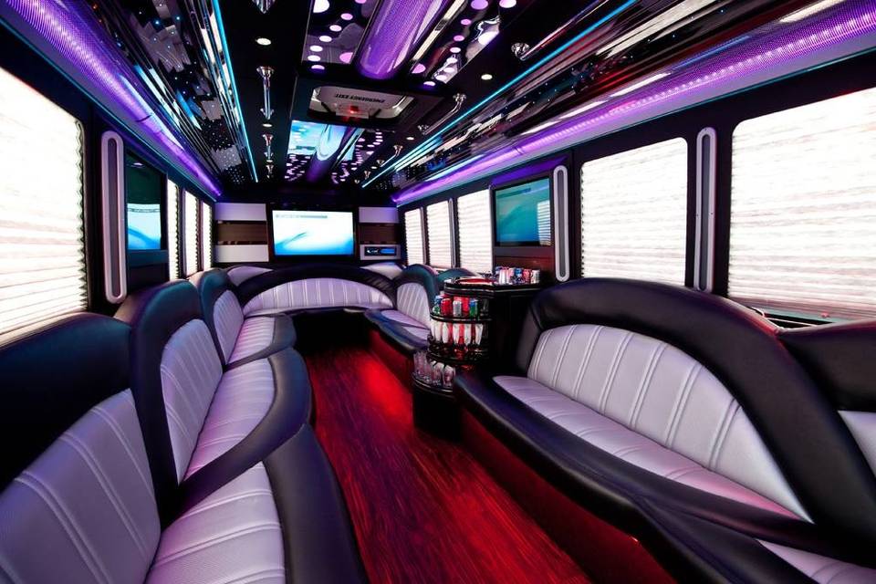 26 Passenger Limo Bus