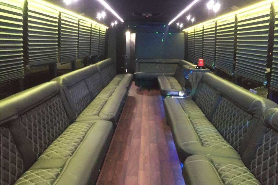 35 Passenger Limo Bus