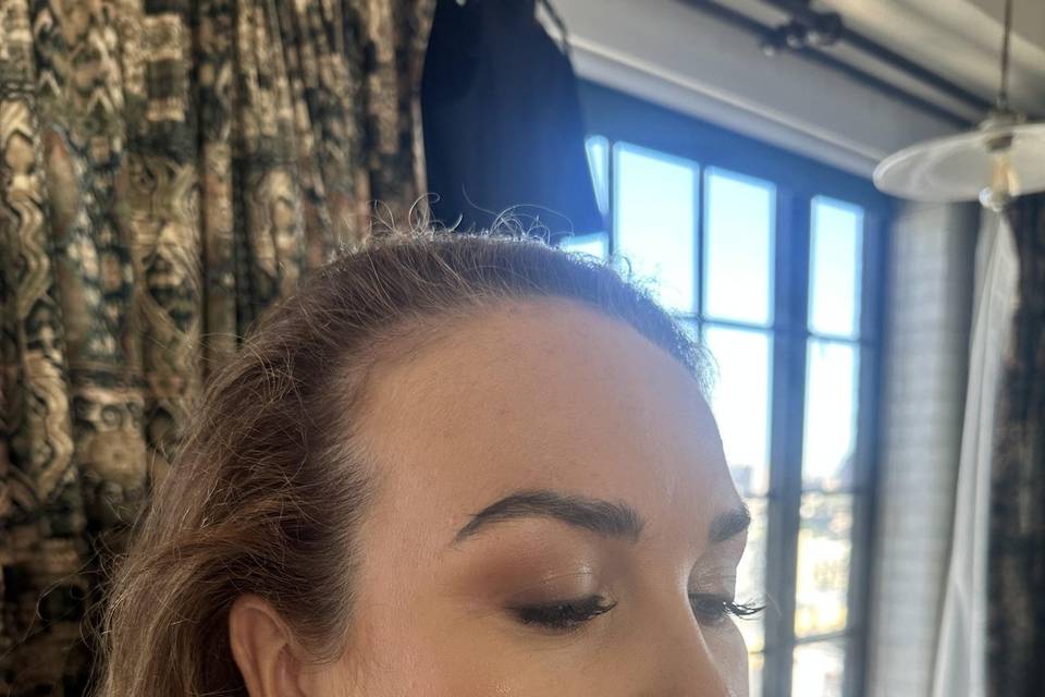 Bridesmaids makeup test