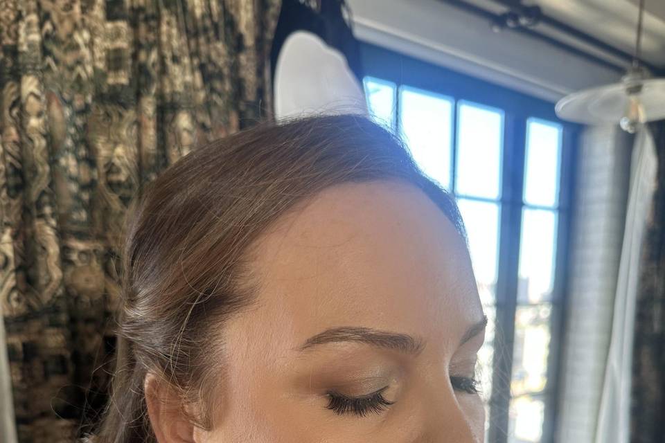 Bridesmaids makeup test