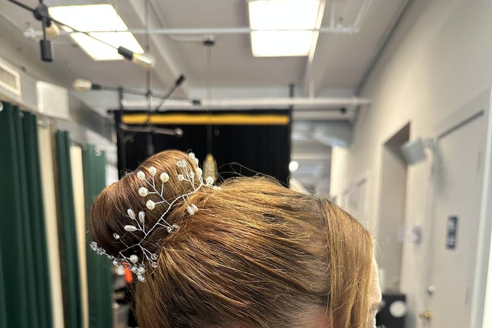 High updo