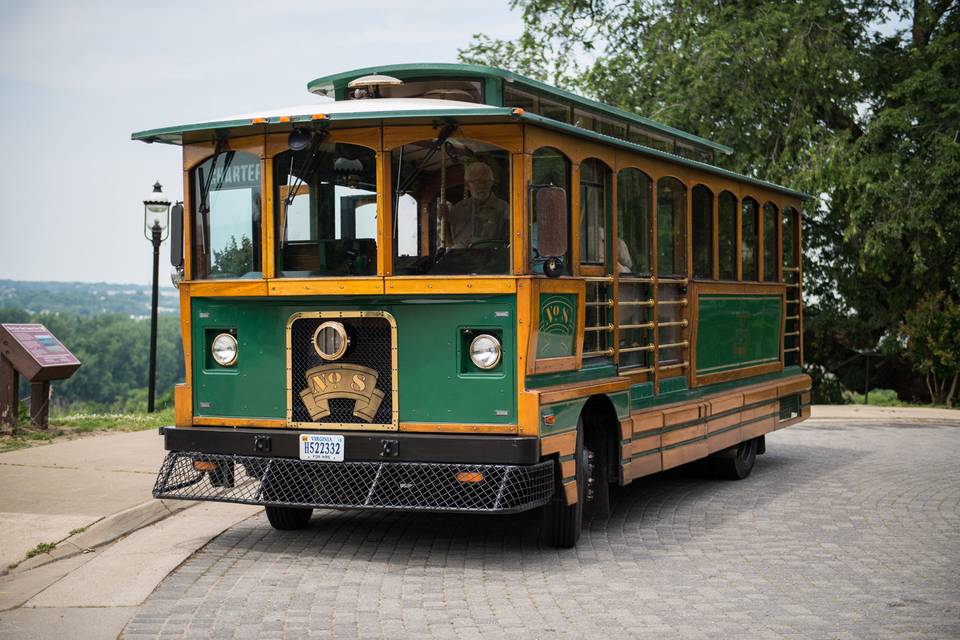 Trolley exterior