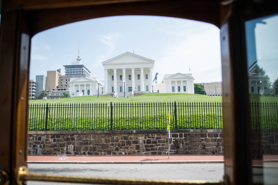 View from the trolley