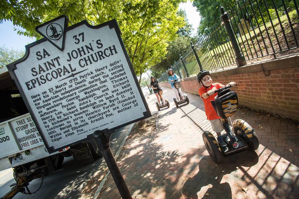 We also offer Segway Tours!