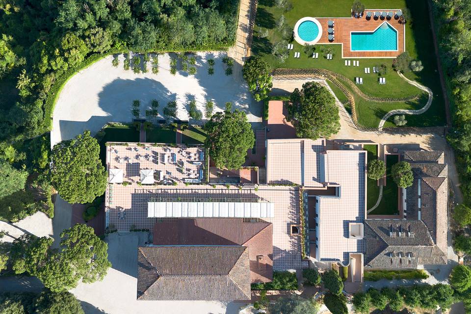 Villa Ermellina Aereal