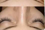 Before and After Eyelash Extensions