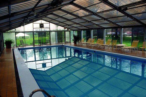 Covered Heated Garden Pool