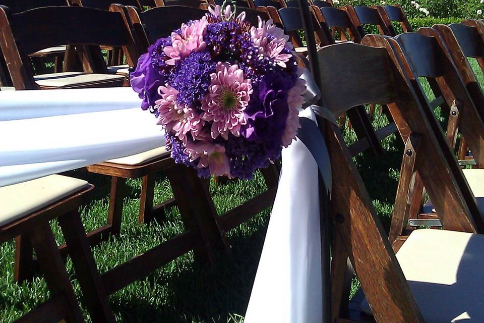 Aisle Florals in Purple