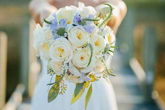 Bridal Bouquet for a wedding in Hatteras, NC Outer Banks