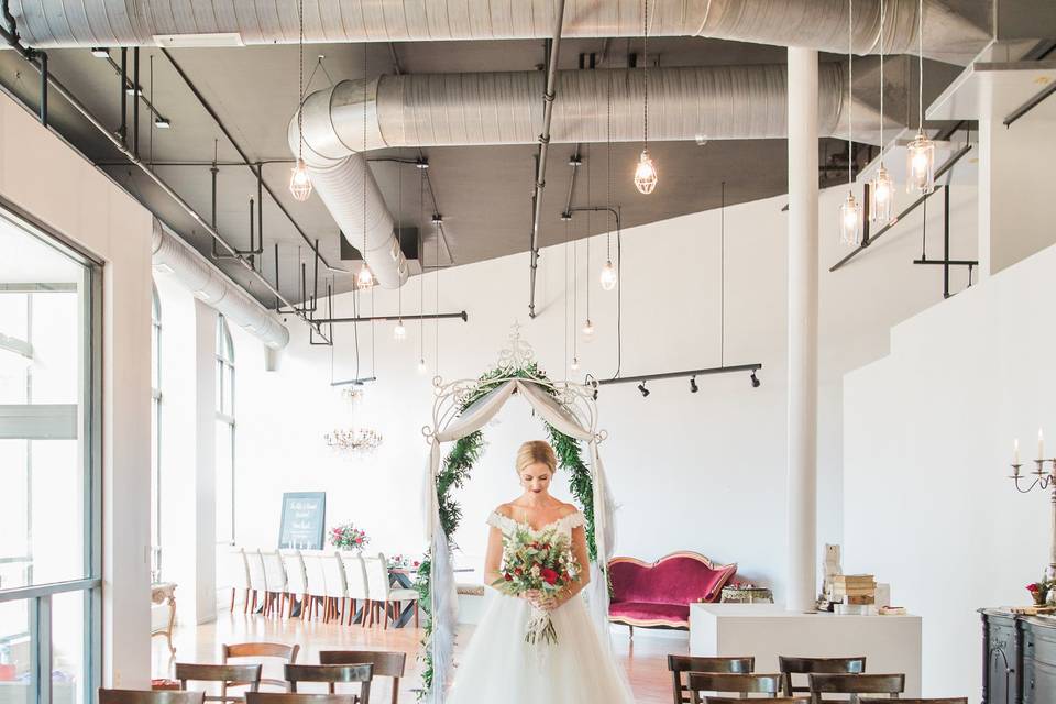 Ceremony setup