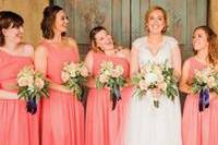 Bride and her girls