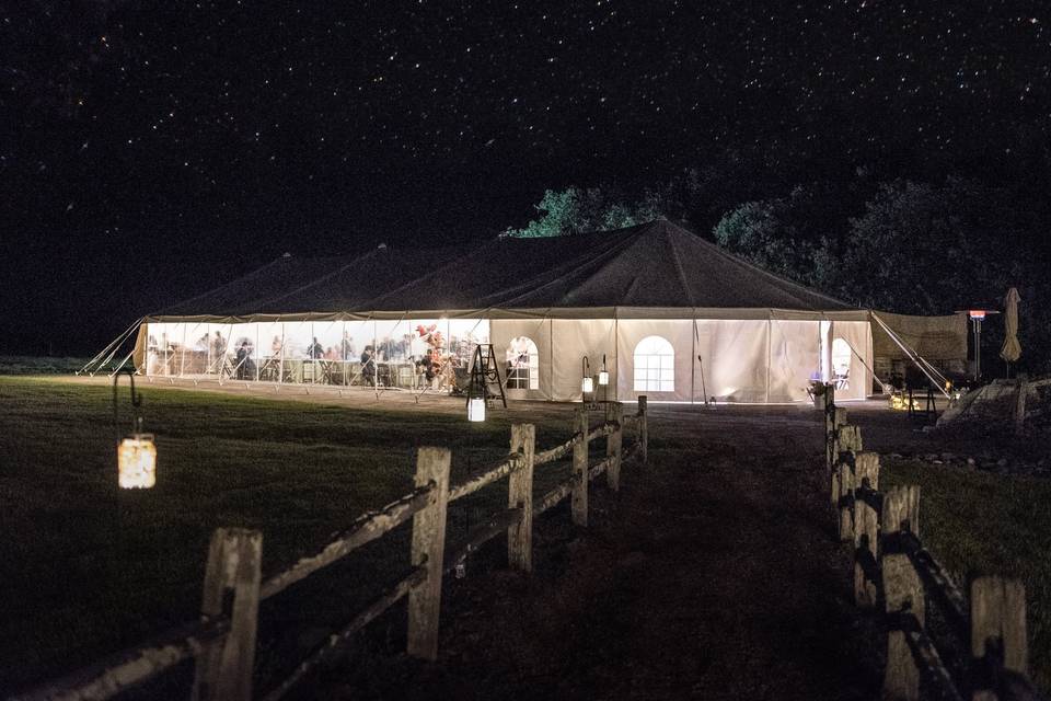 Tent at Night