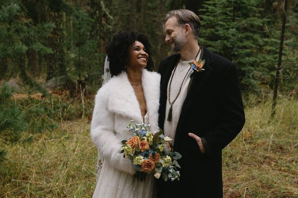 Nature-loving couple