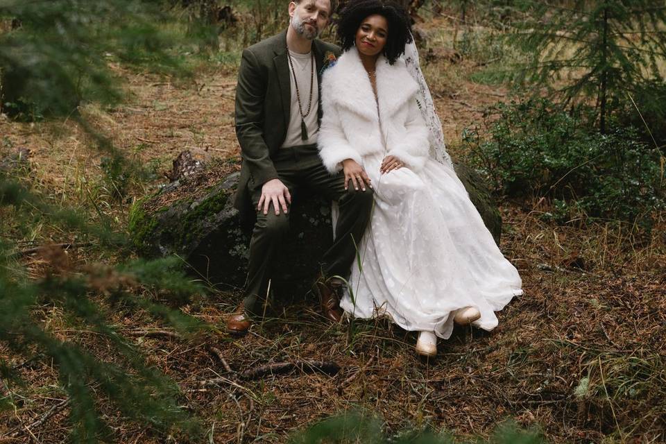 Nature-loving couple