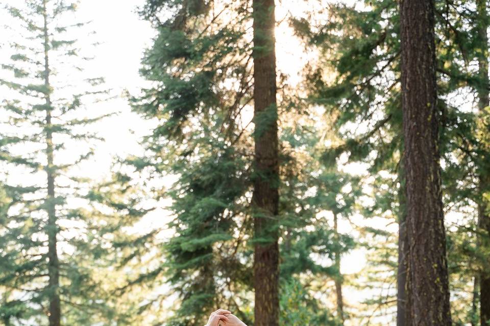 Nature-loving couple