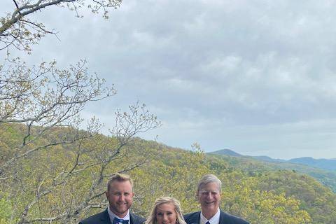 Bride and groom