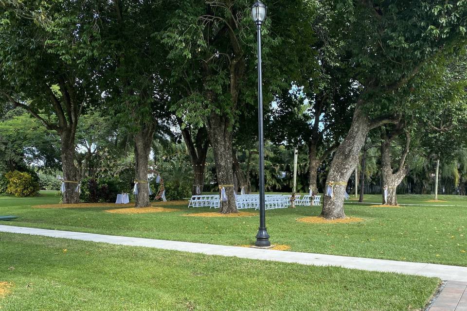 Outdoor Ceremony Space