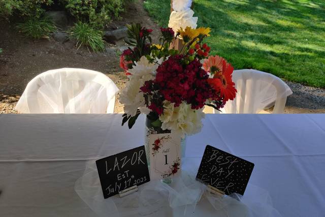 Wedding couple