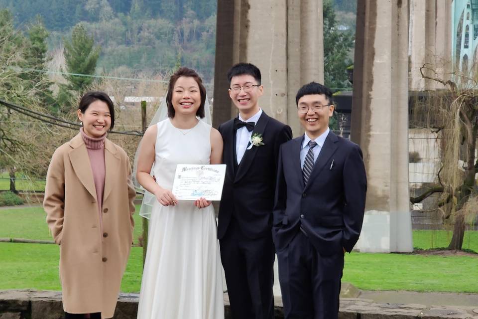 Cathedral Park - Yuqi & Tianyu