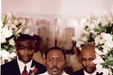 Groom and groomsmen