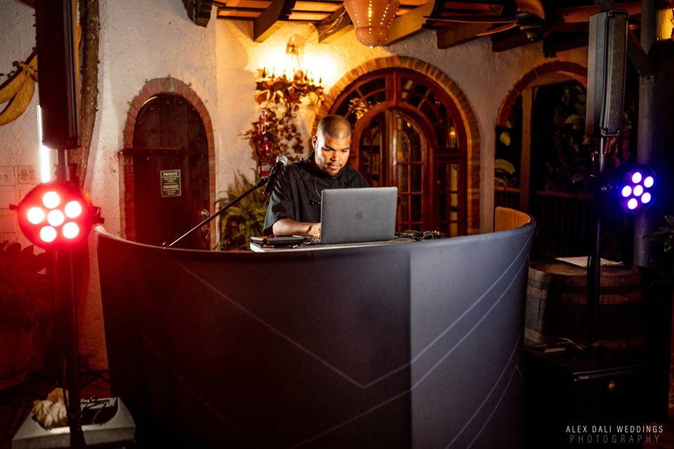 Dj at Hacienda Siesta Alegre