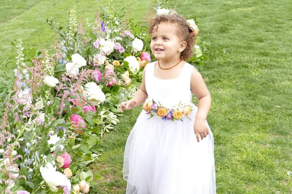 Flower girl FLOWER BELT