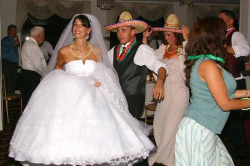 Couple dancing