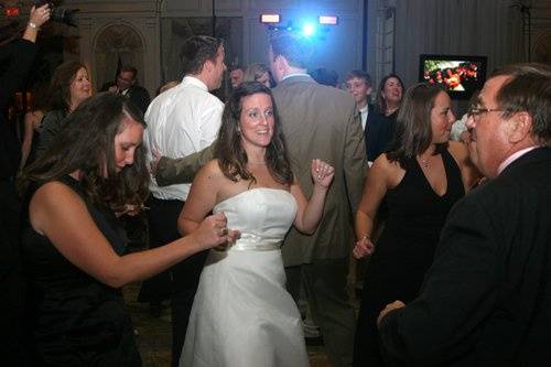 Couple dancing