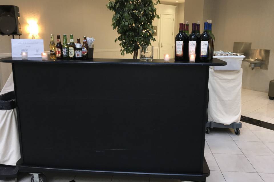 Bar area