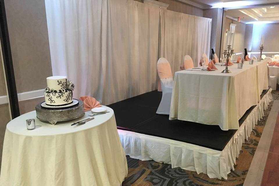 Cake table