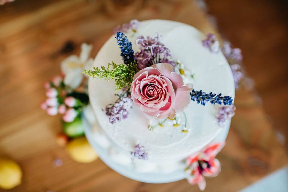 Bridal shower cake