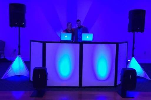 DJ set-up