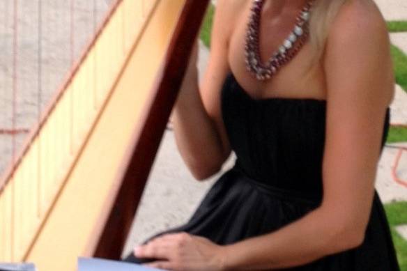 Professional Harpist Jessica Cardwell