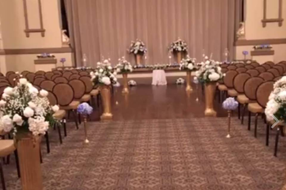 Decor for the Ceremony