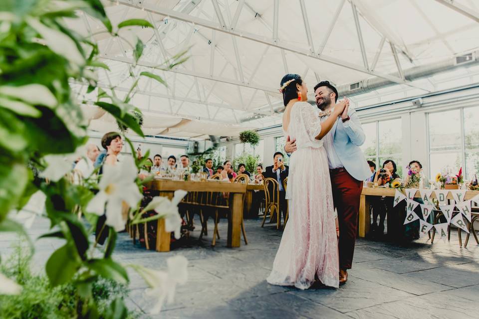 First dance greenhouse