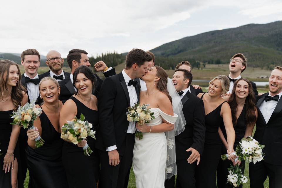 Bridal Party Black & White