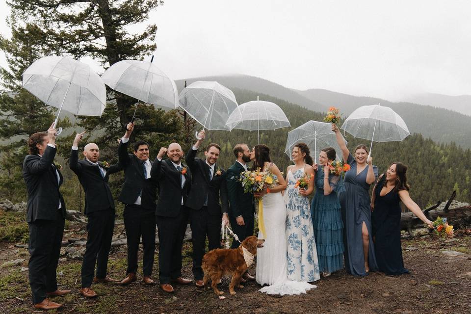 Rainy Wedding Day