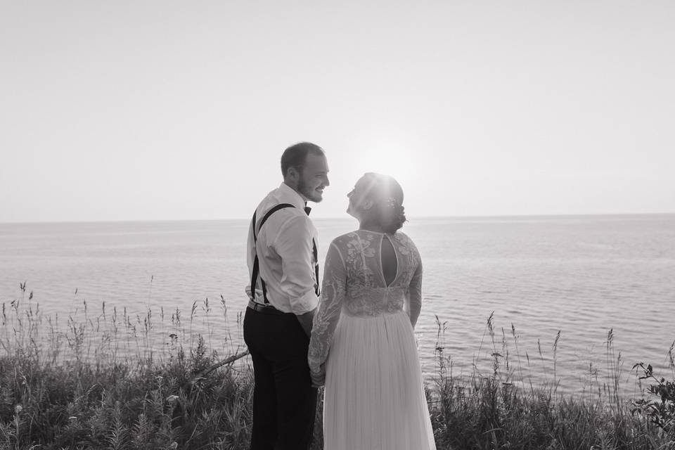 Lake Michigan Wedding