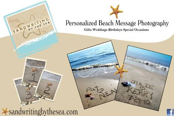Say it in the Sand! Personalized beach message photography