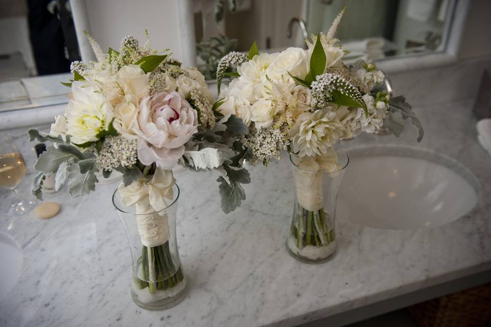 Sample flower arrangements