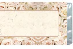 Bed of Roses Personalized Wedding WrapperFront Image