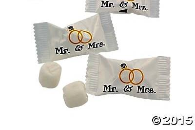 Mr. & Mrs. Mints for Personalized Wedding Mint Books