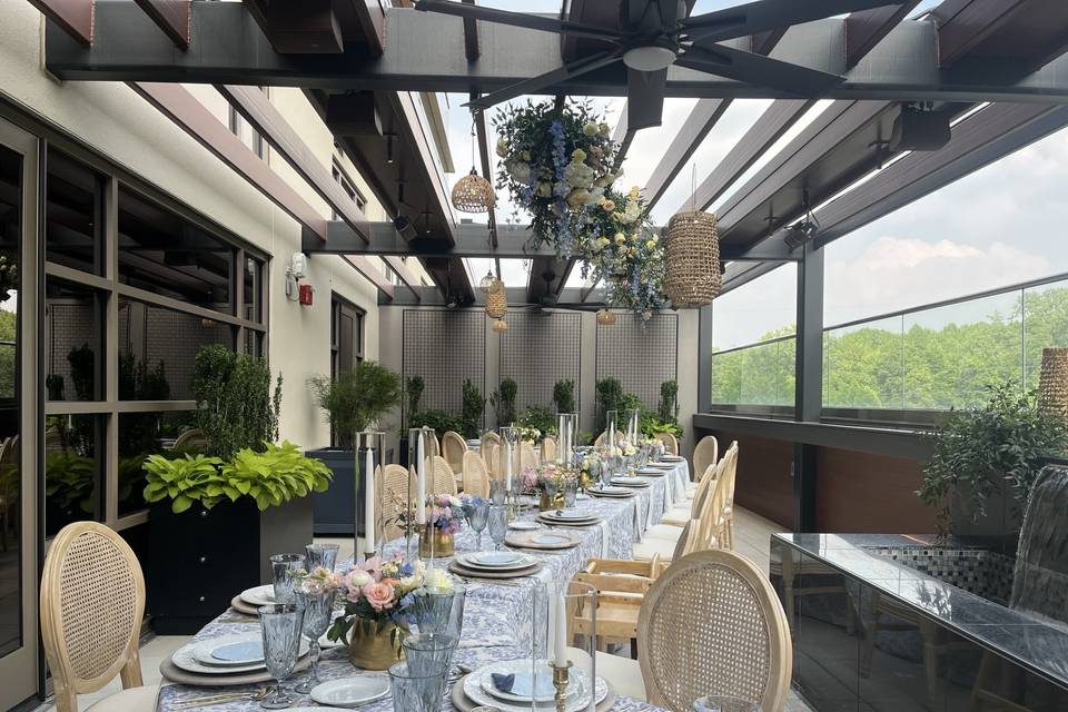 Romantic, intimate wedding