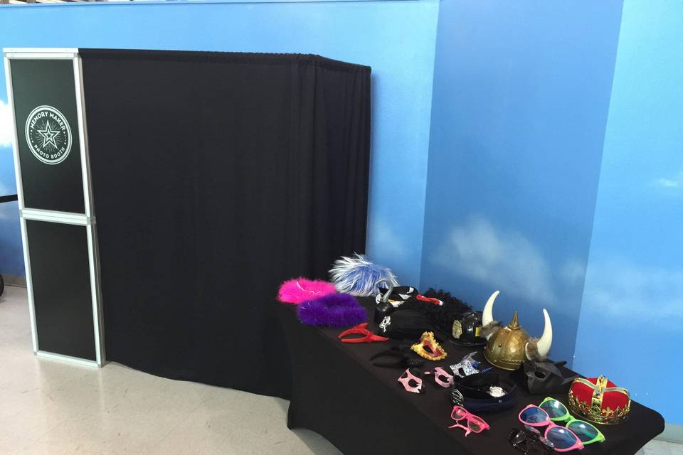 Booth and Props Set Up