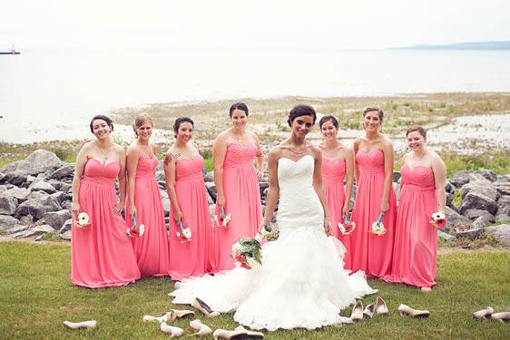 Bridal elegance bridesmaid hot sale dresses