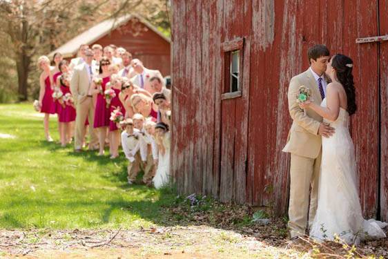 Kissing couple