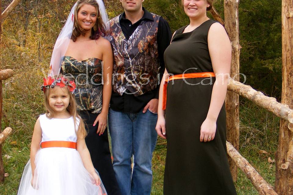 Weddings in Camo- Exclusively Made in the U.S.A.