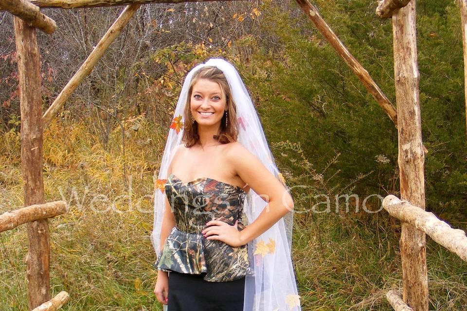 Weddings in Camo-Exclusively Made in the USA-Bridal Attire